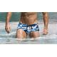 Size S Camouflage 0.11kg Polyester Mens Beach Trunks