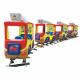high quality amusement track train children indoor track train playground for sale
