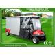 Environmental Electric Ambulance Car Red Golf Cart Ambulance For Hospital