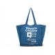 12oz Blue Carry Big Volume Shopping Cotton Tote Bags