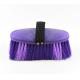 8 Inch 20*6 cm PP Horse Hair Body Brush Purple I - Shaped Plastic Foam