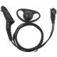 Wired Two Way Radio Accessories D Shape Earpiece Headset  for Motorola Radio