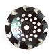 Arrow Seg Concrete Cup Wheel Metal Bond Diamond Gridning Wheel With Aggressive Grinding Performance