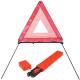 E-Mark European Standard Foldable Vehicle Warning Triangle Reflector Stop With Fluorescent Reflective Fabric