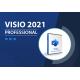 Visio Professional 2021 5 User Activation Key For Windows Official Download