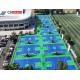 SPU IAAF Synthetic Basketball Court Flooring UV Resistant