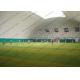Temporary White Inflatable Event Tent For Putdoor Football Sport Playground