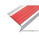 Highly Robust Aluminum Stair Nosing , Metal Stair Edge Trim With PVC Inlay