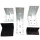 Stainless Steel Carbon Steel Custom Stamping Decorative L Shape Metal Bracket Angle Corner Brackets