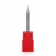 HRC55 Solid Aluminum End Mill Ball Nose Type With 2 Flute