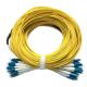 24 Fiber LC/UPC-LC/UPC Simplex Trunk Cable G657a1 Ofnr For High Density Cabling