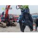 Carbon Steel Excavator Metal Shears 800mm Long For Heavy Duty Jobs