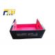 Rectangle Shape Colored Corrugated Mailing Boxes Recycled For Electronic Products