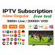 German Portuguese Arab Smart IP TV Subscription Sports 5000+ Live TV 20000+ VOD