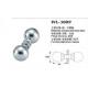 WL-3009 Dia.33x44mm SUS304 Stainless Steel Solid Bathroom Round Back-to-Back