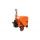 Orange SGS Cement Mortar Pumping Machine 0-10 Mpa Pressure