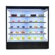 Remote System Multideck Open Refrigerator For Food Storage And Display