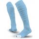 Comfortable Spandex Nylon Cotton Men's Soccer Socks with Grip