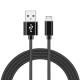 Cloth Braided USB Charging Cable Mini 8 Pin IPhone 5 6 7 8 X XS Compatible