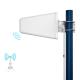 V.S.W.R≤2.0 12dBi LPDA Wall Mounted External Panel Antenna with 3-5V Supply Voltage