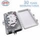 2 Core 4 Core 6 Core Wall Mount Termination Box Fiber Optic Distribution Box