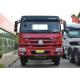 8X4 LHD Euro 2 336HP Red Commercial Cargo Box Truck 30-60 Tons