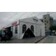 Movable PVC Fabric Outdoor Exhibition Tents Aluminum Frame Waterproof Temporary