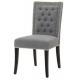 solid oak  frame  modern wooden fabric dining chair,armchair,writing chair,French styleLeisure chairDC-0104