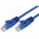 Bare Copper FTP Cat6a Network Patch Cable Soft PVC Cover Cat6a Lan Cable 1.5m
