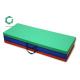Foldable Polyester Tarpaan PVC Gym Mat Vinyl Synthetic Leather 300N Tear Strength