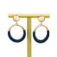 Nostril Gold Piercing Earrings Diamond Helix 16g Cartilage Hoop Crown Gold Earrings