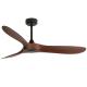 HFBH Model 666 42/52/60/72 Inch ABS Blade AC/DC Customize Tuya Wifi Smart Motor Remote Control Modern 3 Blade Ceiling Fan
