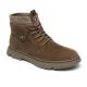 Customized Logo Rubber Outsole Mens Tan Leather Boots