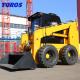 Closed Crankcase Ventilation 1000Kg Small Front Loader Skid Steer 1 Year Warranty