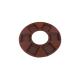 PET PS PP PVC ABS Coffee Colored Flocked Tray
