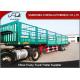 2/3/4 Alxes Cargo Semi Trailer / 60 Tons Payload Cattle Semi Trailer