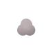 Unscented Soft Polyurethane Foam Heart Konjac Sponge Safe Cleaning Tool Size Is 8*6*2.5cm And Weight Is 16 Gram