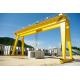 32ton Double Girder Gantry Cranes For Outdoor Granite And Marble Stone Lifting