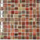 Hand drawing crystal glass mosaic tiles for sale