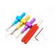 Gold Six-Piece Locksmith Tools Set with Adjustable Cross-Shaped Lock Picking Tools Weighs 140g