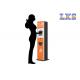 Touchless 1000ml Standing Hand Sanitizer Dispenser ABS Material
