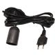 Adjustable Dimmable EU Plug E27 Bulb Holder Cable with Ceiling Lamp for Indoor Lighting 220V-240V Heat-Resistant