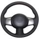 Steering Wheel Wrap for Nissan March 2010-2015 Sunny 2011-2013 Versa 2012-2014 Almera 2013 Cube (US) 2009-2014 NV200