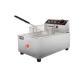 Stainless Steel Single Tank Tabletop Electric Deep Fryers 5L Deep Fat Fryer Commercial