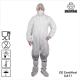 Anti Static Disposable Protective Coverall Disposable Microporous Coverall With Hood Boots