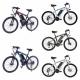Battery Assisted 29 Inch Electric Mountain Bike 13AH Brushless Rear