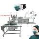 CE Nonwoven Earloop Mask Machine 120pcs Face Mask Production Line