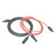 Black And Red Solar Panel Extension Cable PV Extension Cable MC4 Connector