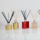 Electroplating Bottle Home Scent Diffuser / Luxury Reed Diffuser With Customized Box
