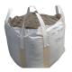 Dust Proof Polypropylene Big Bags , White Flat Bottom Woven Sack Bags
